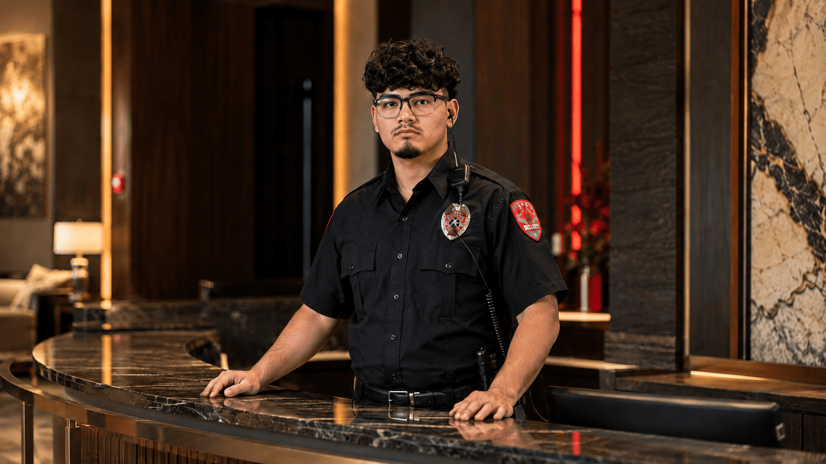 Lobby Concierge and Front Desk Security