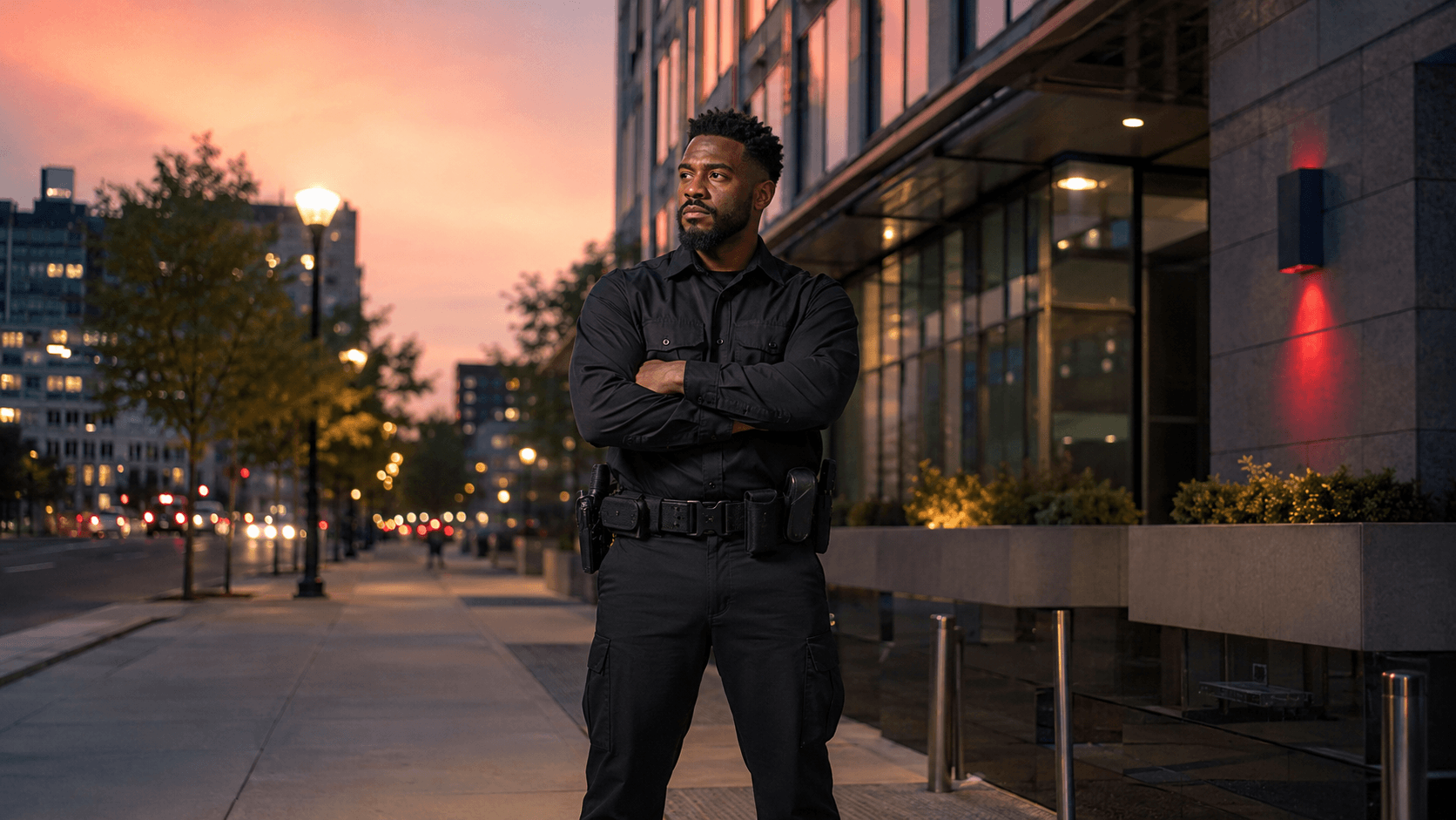 247 Private Security officer providing armed and unarmed security services in Sacramento