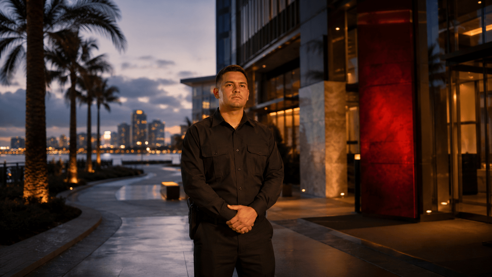 247 Private Security officer providing armed and unarmed security services in San Diego